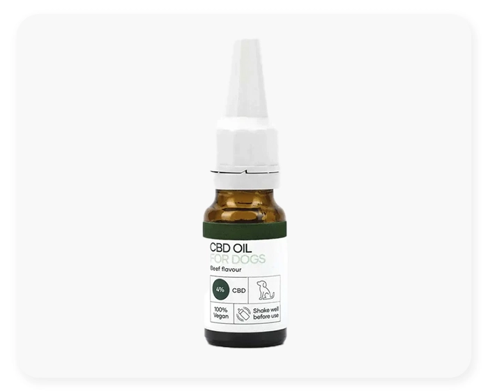 CBD Olie til Hunde - Okse (4%) fra NordicOil