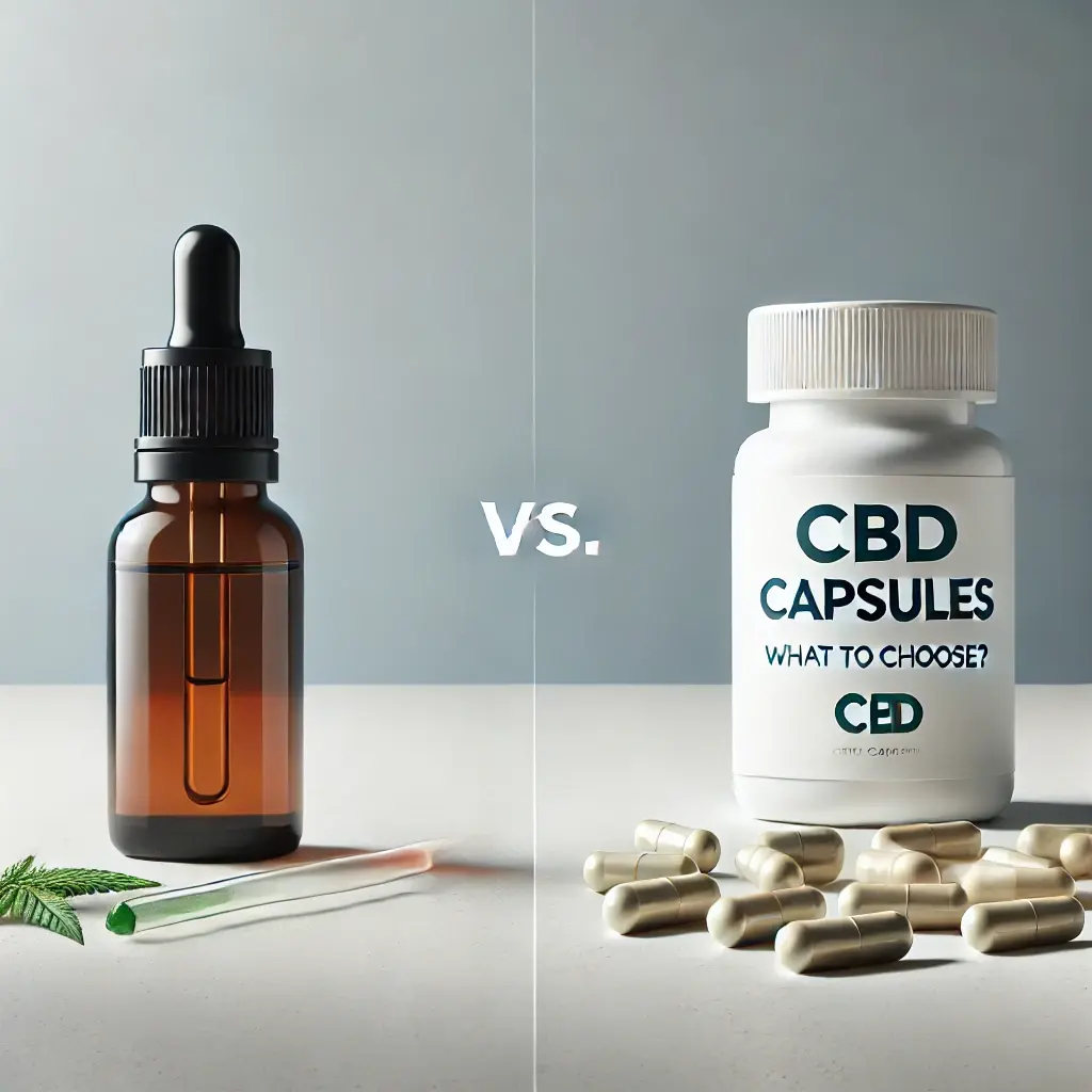 CBD Olie eller CBD Kapsler