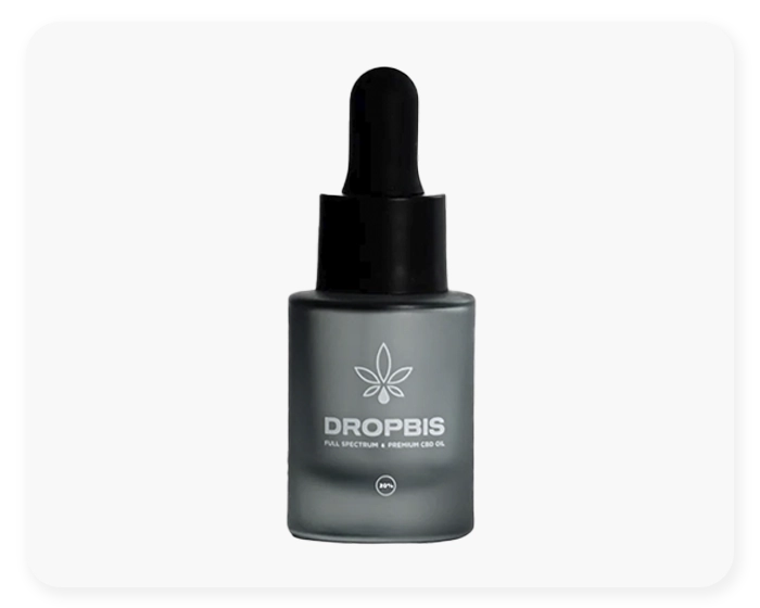 DropBis Full Spectrum CBD Olie (20%) - BedsteCBD.dk valg som danmarks bedste billige CBD olie