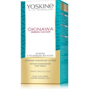 Yoskine_Okinawa Green Caviar Japanese Double Lift Caviar Serum Under Creme Til Ansigt Og Øjenområde 30Ml