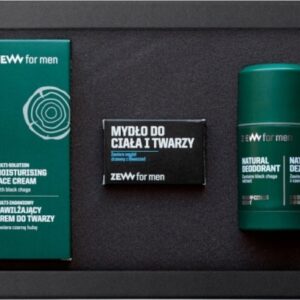 Zew For Men Zew For Men_Set For Everyone Moisturizing Face Creme 80Ml + Body And Face Soap 85Ml + Deodorant Stick 80Ml